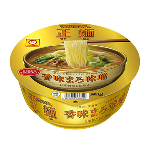 東水-28 正麺ｶｯﾌﾟ 香味まろ味噌 12入